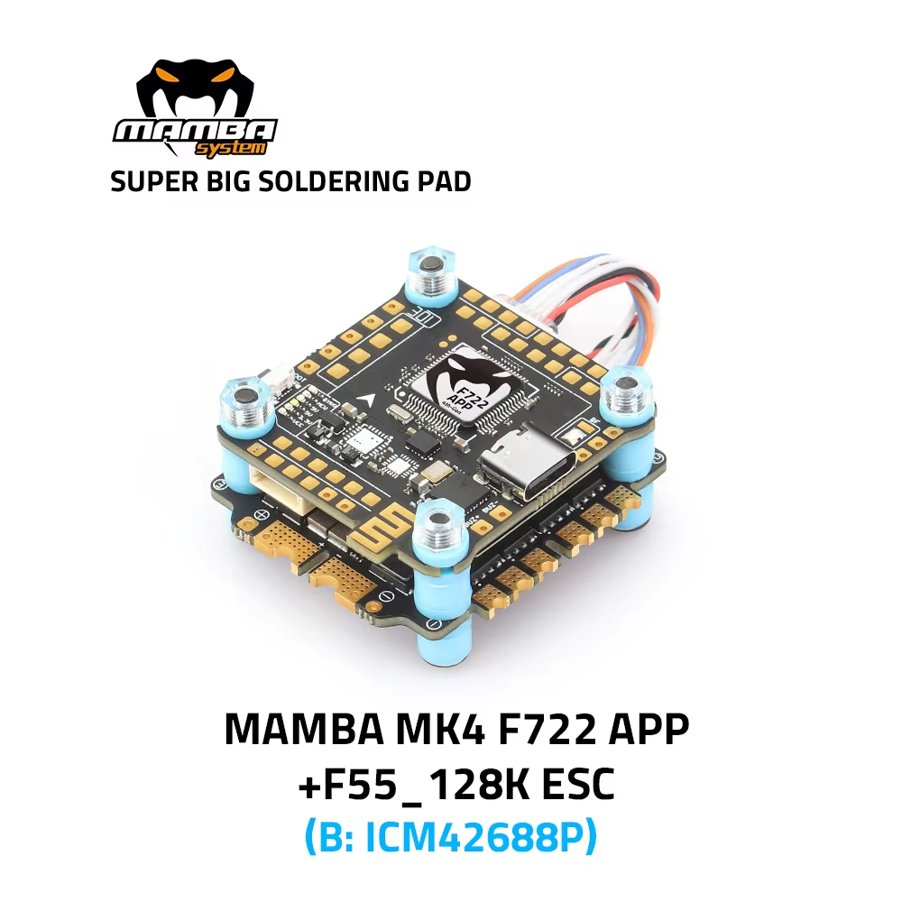F722 Flight Controller - Diatone MAMBA F722 APP MK4 WIFI/DJI