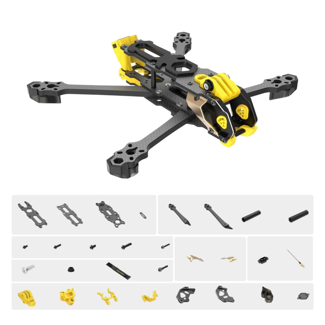 Mario 5 Frame Kit DC / XH Vers - огляд і ціна Carbon Fiber Drone Frame