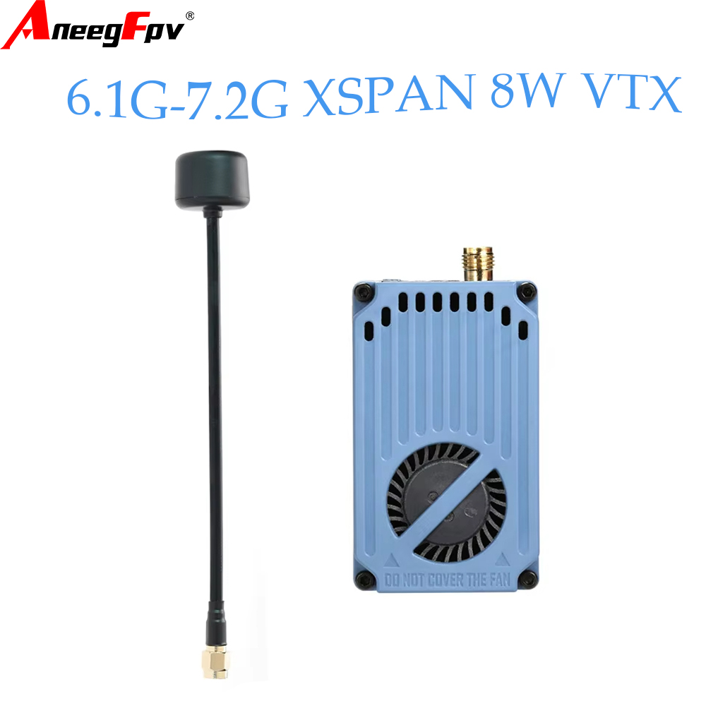 RUSHFPV 6.1‑7.2G 8W X61728 VTX - огляд і ціна Rc Transmitter