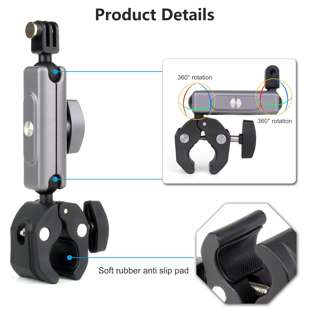 Super Clamp Mount 360° Rotatab - огляд і ціна Runcam Camera