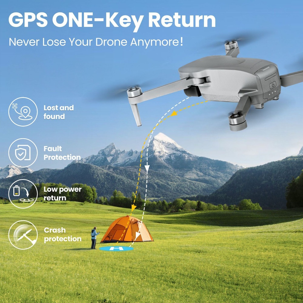 Global MiniX Drone! 4K UHD & a - огляд і ціна Drone Gimbal