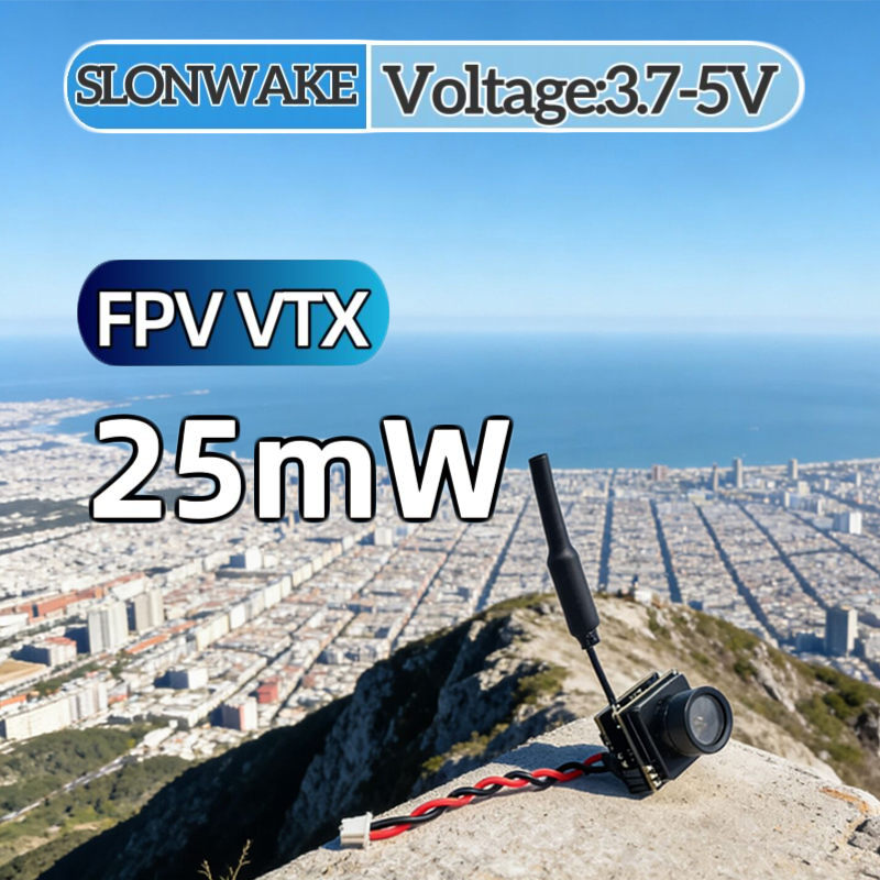 SLONWAKE FPV 25mW power simula - огляд і ціна Drone With Camera