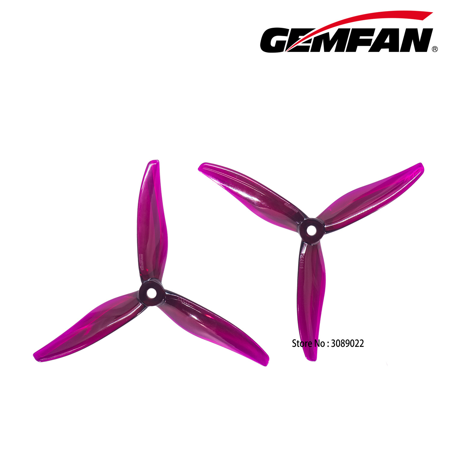 24pcs/12pairs Gemfan 51377 5in - огляд і ціна 5 Inch Propeller