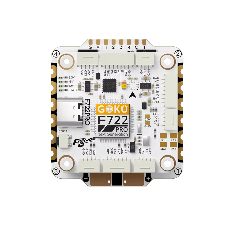 Flywoo GOKU F722 Pro V2 55A 30 - огляд і ціна F722 Flight Controller