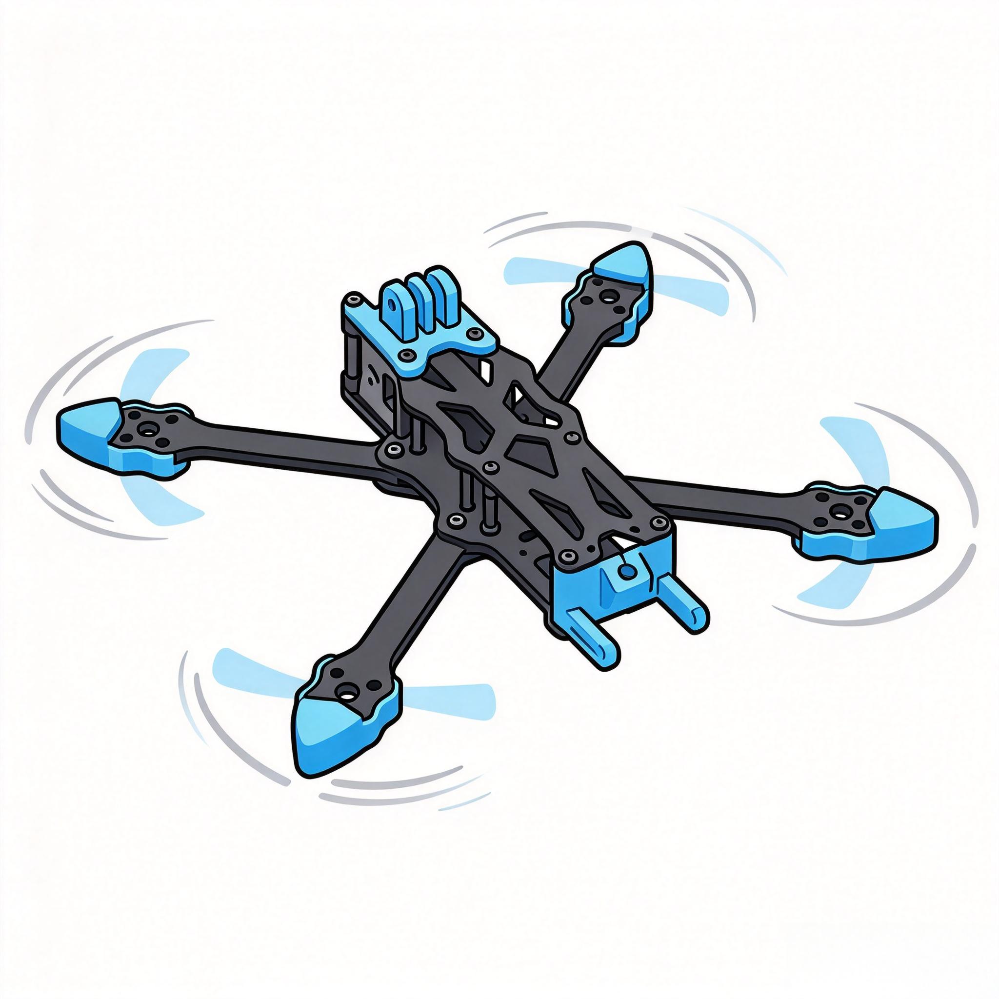 An APEX 5inch FPV Drone Frame  - огляд і ціна F722 Flight Controller