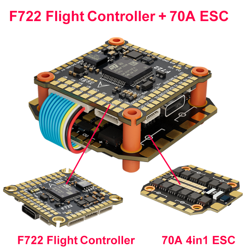 DAKEFPV F722 60A Stack ICM4268 - огляд і ціна Analog Fpv Camera