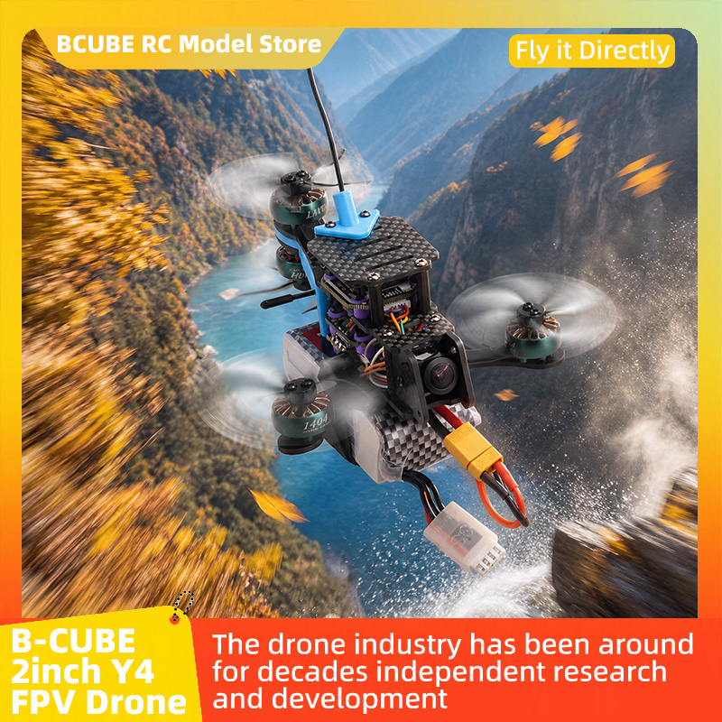 B-CUBE 2inch Y4 FPV Drone Fram - огляд і ціна F722 Flight Controller