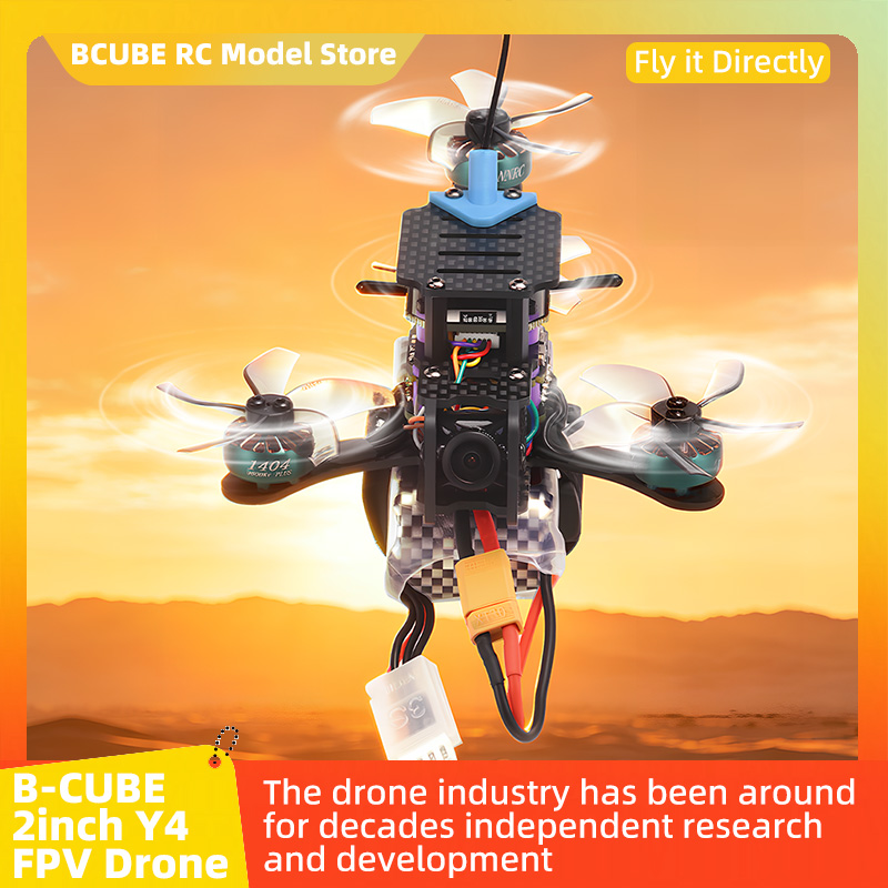 B-CUBE 2inch Y4 FPV Drone Fram - огляд і ціна F722 Flight Controller