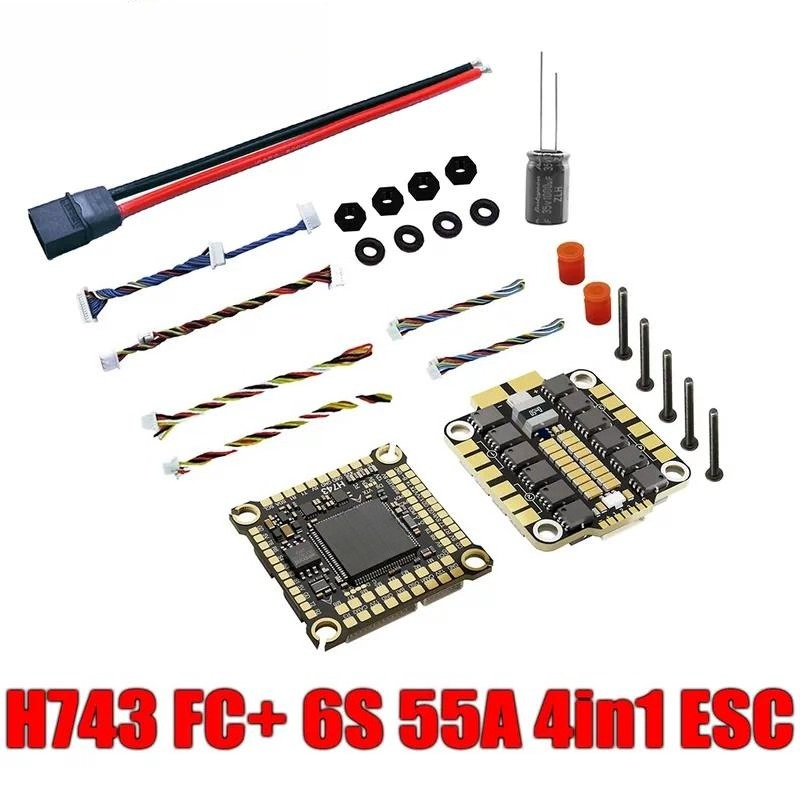For DAKEFPV H743 Metal Mark4 F - огляд і ціна Betaflight Fc
