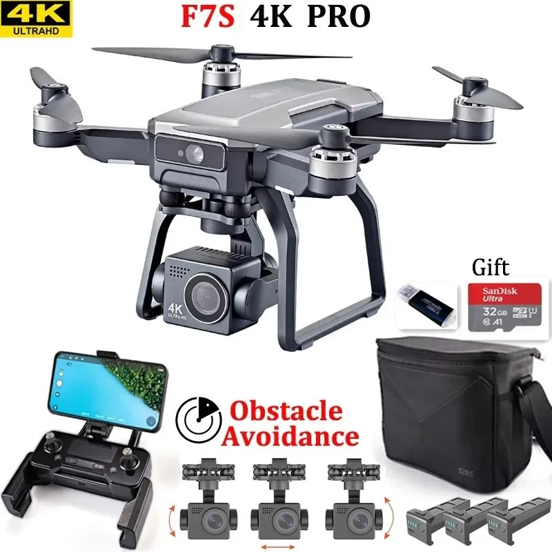 SJRC F7s 4K PRO Drone 4K obsca - огляд і ціна Drone Gimbal