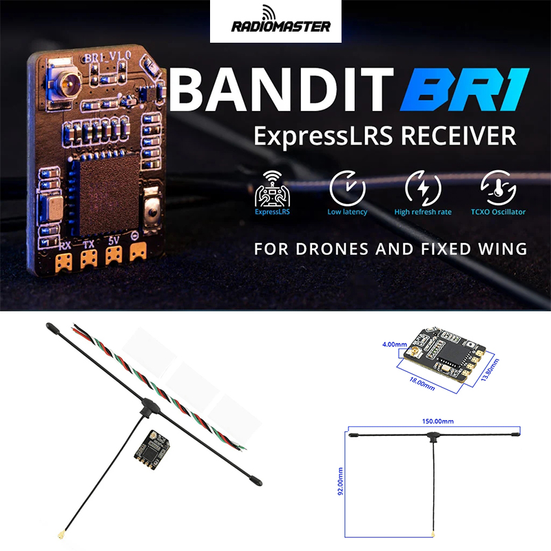 RadioMaster BR1 915MHz Express - огляд і ціна Mini Drone