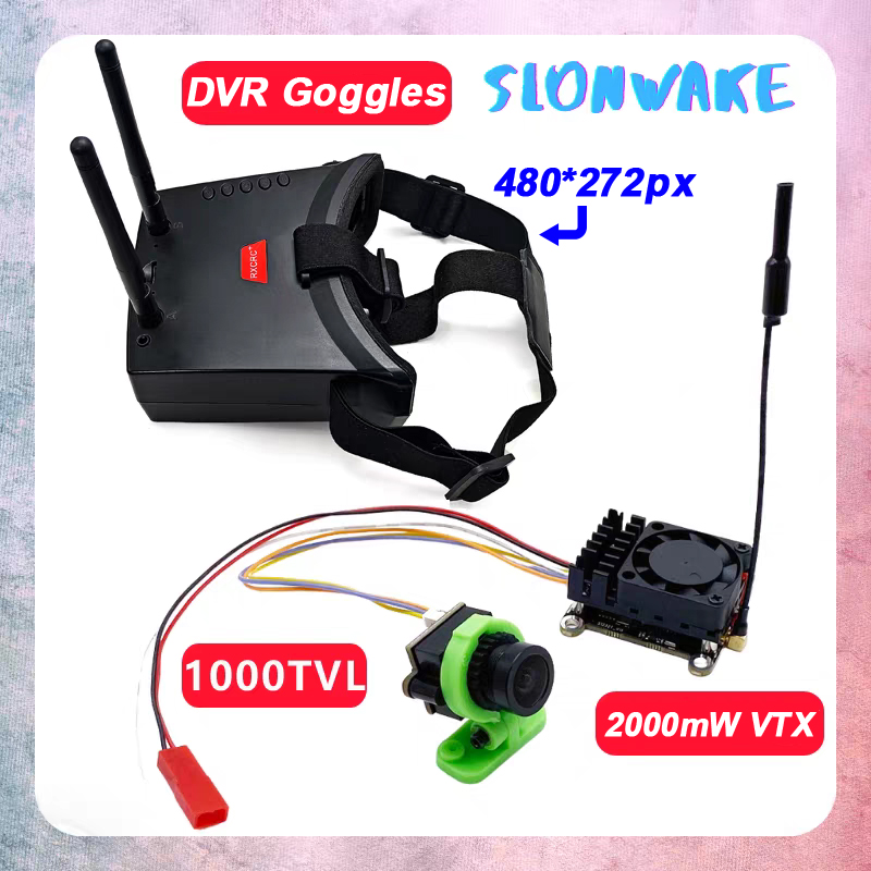 Over 20Km Range 5.8Ghz 2W FPV  - огляд і ціна Fpv Goggles
