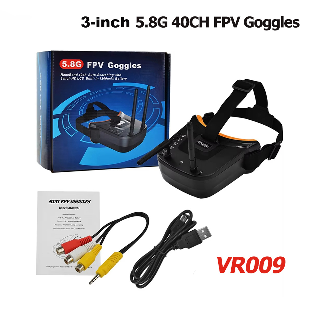 VR009 FPV Video Goggles 3Inch  - огляд і ціна Fpv Goggles
