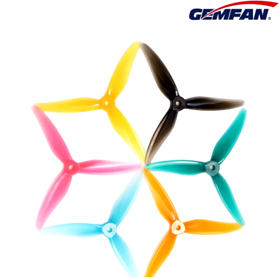 New 2-12 Pairs Gemfan 51466 5i - огляд і ціна 5 Inch Propeller